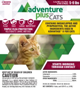 Adventure Plus For Cats 4 Pack 5-9 lb