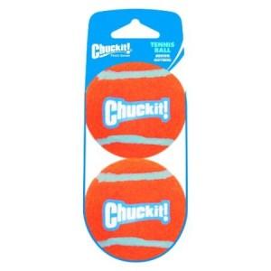 CHUCKIT TENNIS BALLS MEDIUM 2 PACK