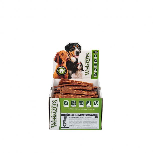 Whimzee Dental Veggie Strip Medium