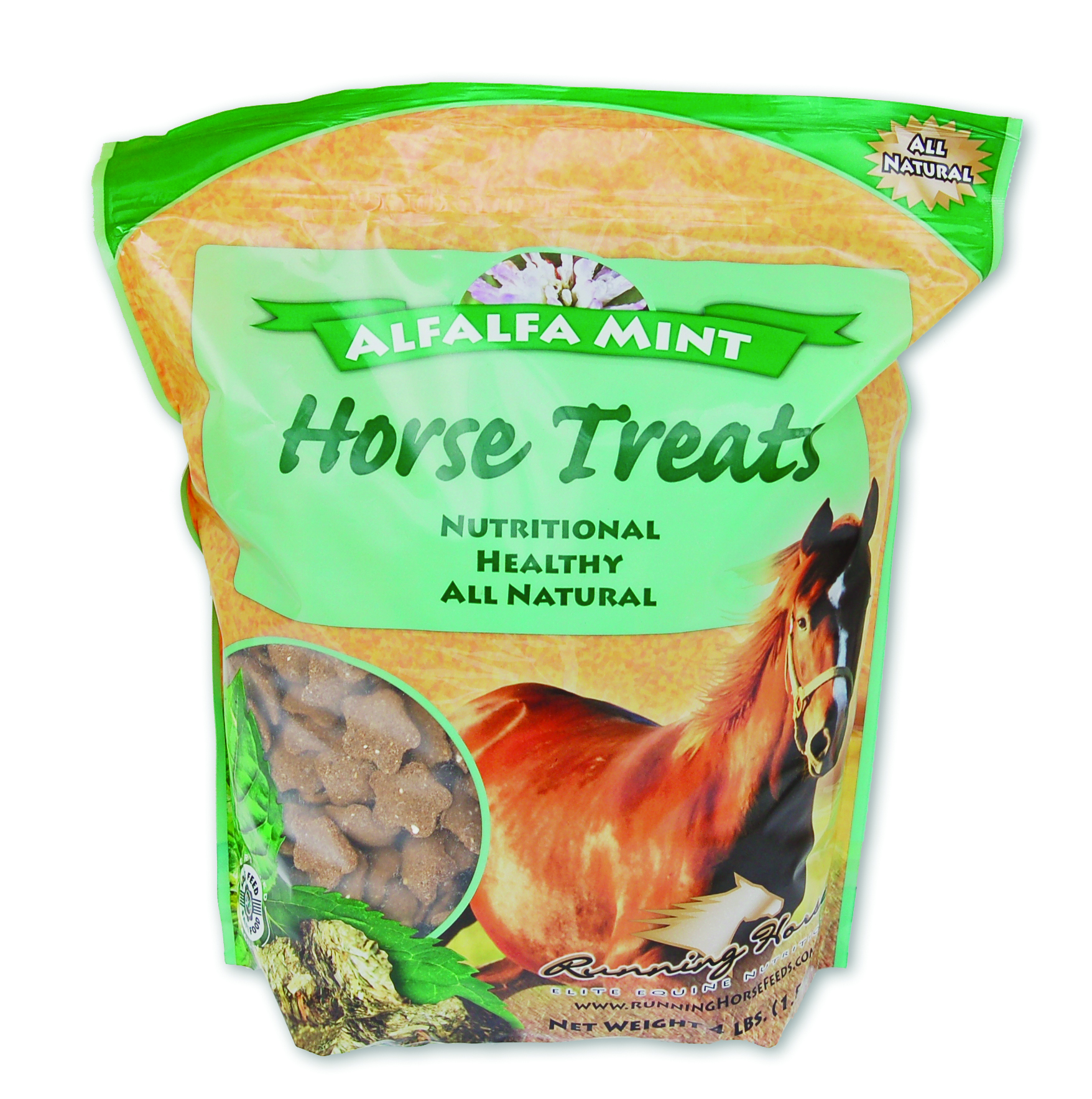 Running Horse Alfalfa Mint Treats 4 lb.