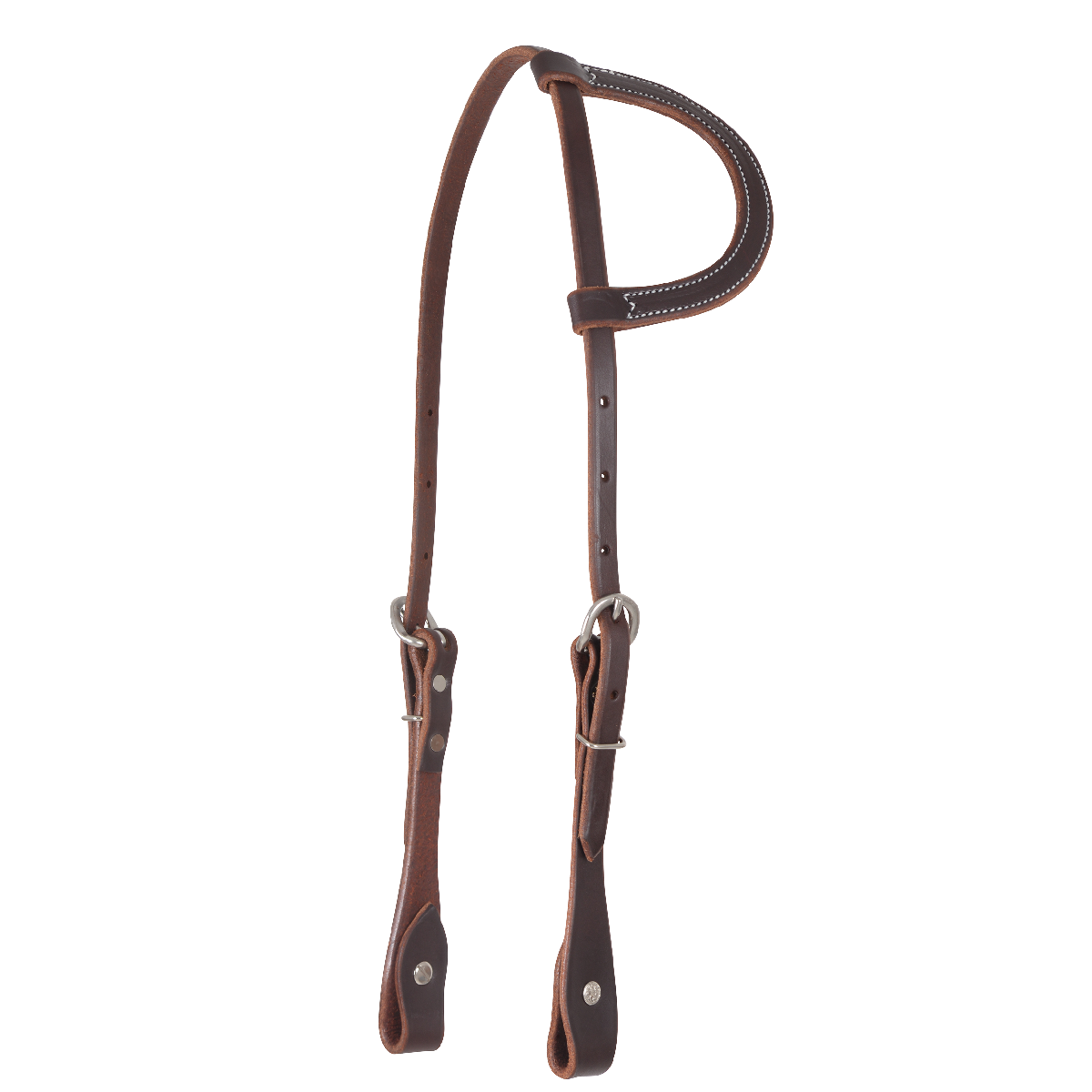 MARTIN SADDLERY 5/8" CHOCOLATE SLIP EAR HEADSTALL