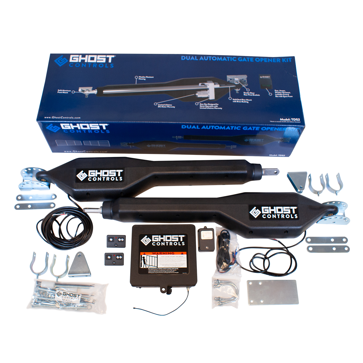 Ghost Control Automatic Dual Gate Opener