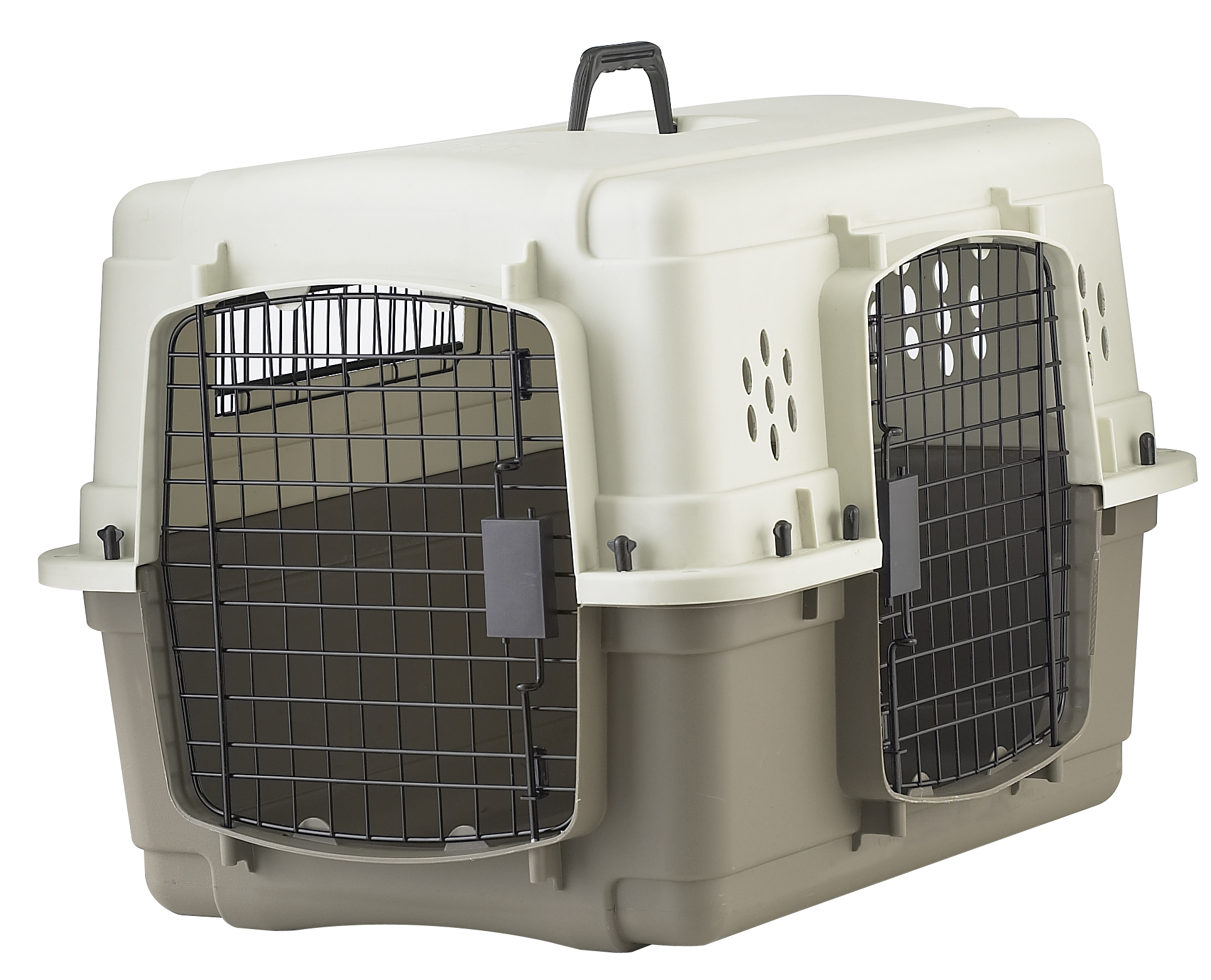Pet Lodge Small Double Door Plastic Crate