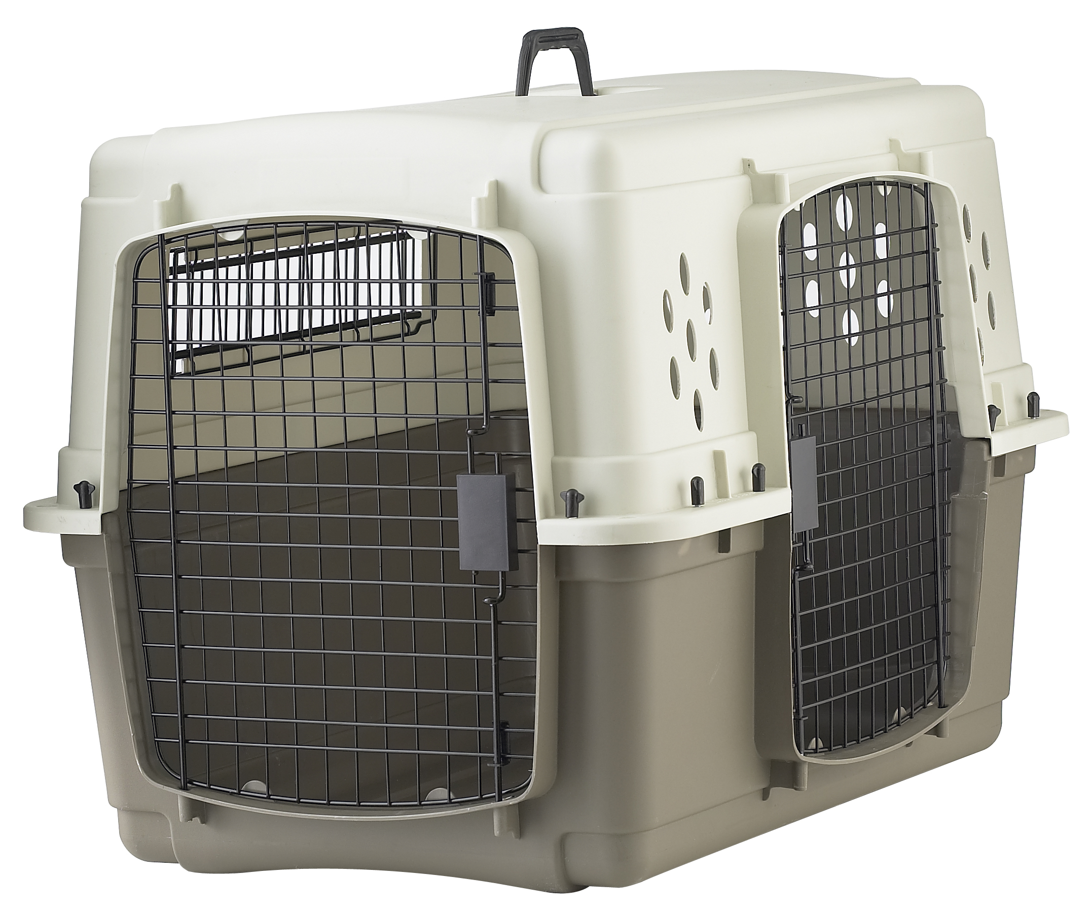 Pet Lodge Medium Double Door Plastic Crate
