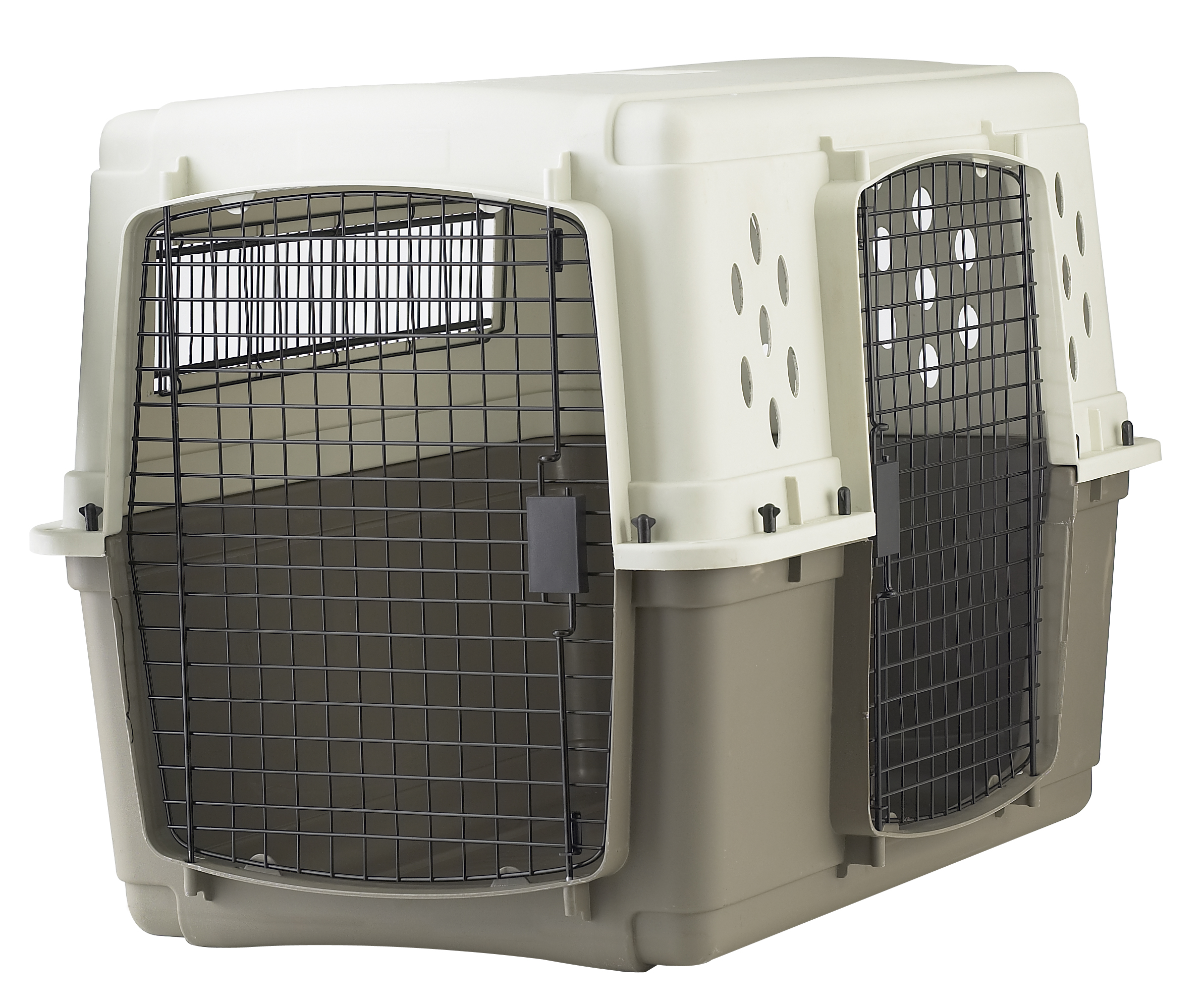 Pet Lodge Large Double Door Plastic Crate