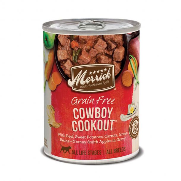 Merrick Classic Grain Free Cowboy Cookout 12.5 oz