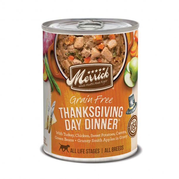 MERRICK CLASSIC GRAIN FREE THANKSGIVING DAY 12.5OZ