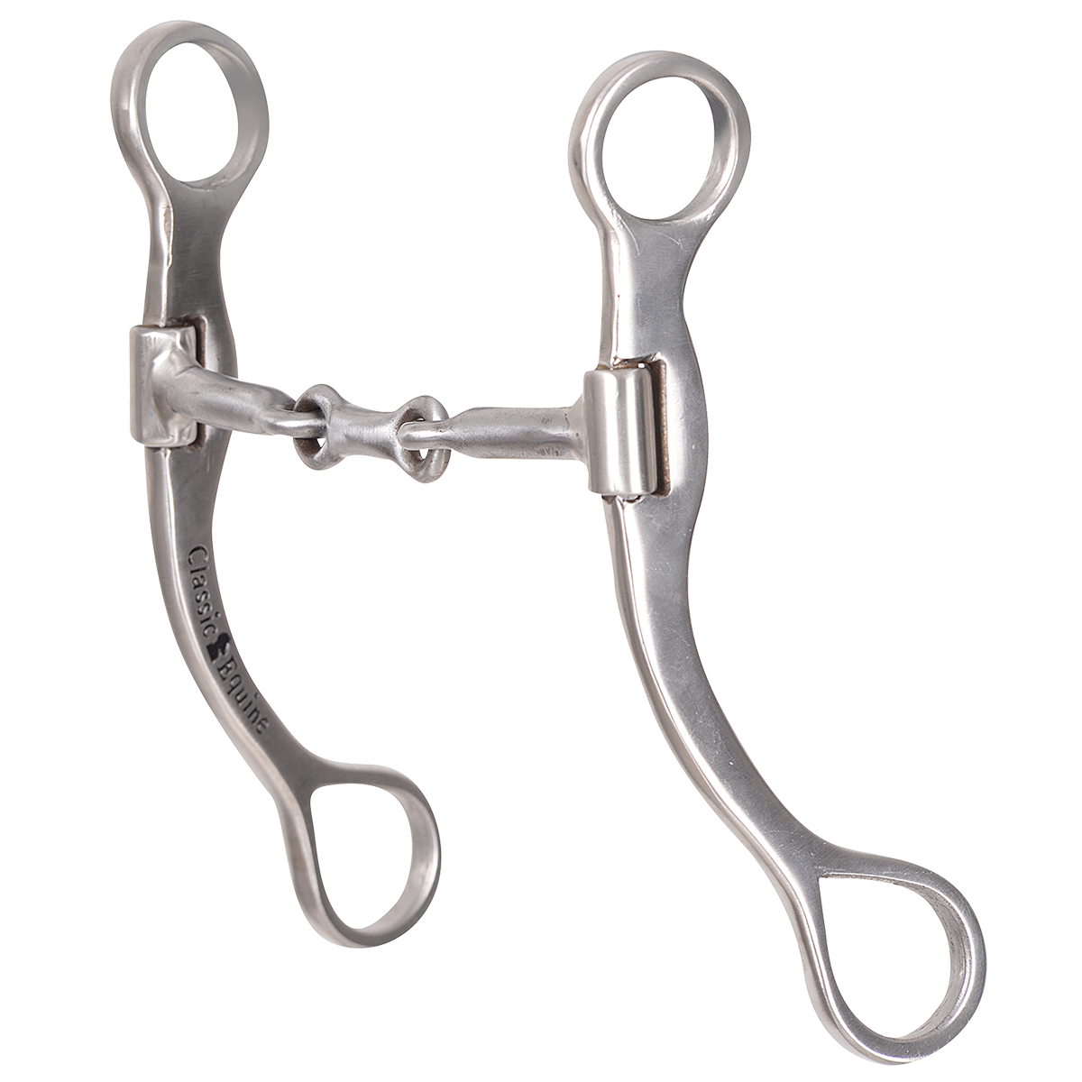 Classic Equine Performance Series 7" Straight Shank Smooth Dog Bone Bit