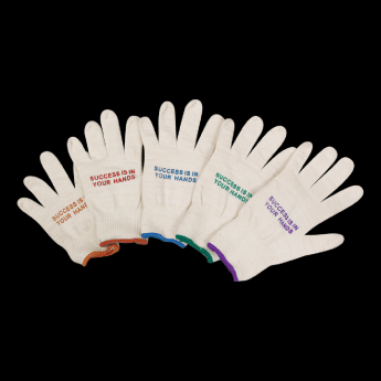 ROPING GLOVE MED BLUE 12pk