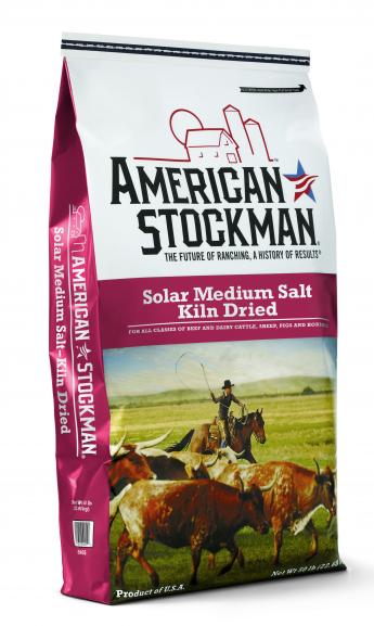 American Stockman® Solar Medium Salt, Kiln Dried