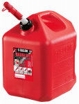 5gal RED Poly Gas Can flameshiel
