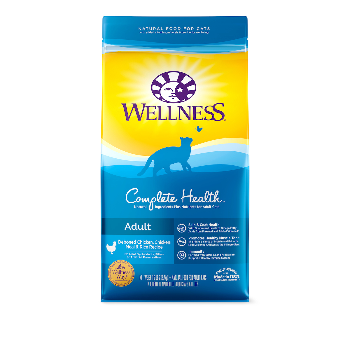 Wellness Complete Health Chicken and Rice Cat 5lb