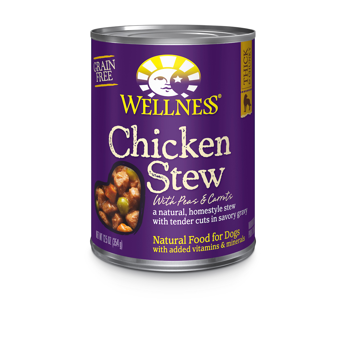 WELLNESS GRAIN FREE CHICKEN STEW 12.5OZ