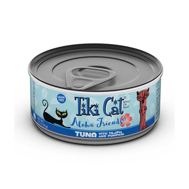 Tiki Cat Aloha Tuna With Tilapia and Pumpkin 2.8oz