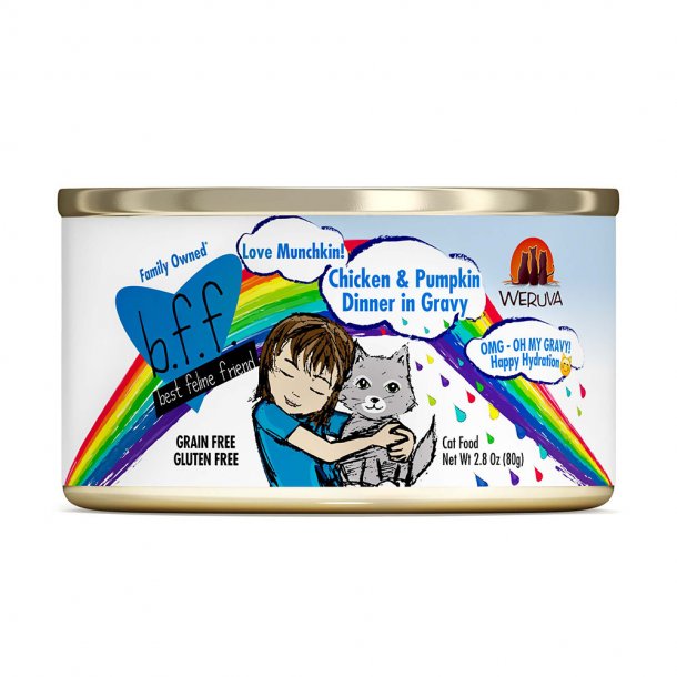 B.F.F Omg Love Munchkin! Chicken & Pumpkin 2.8oz