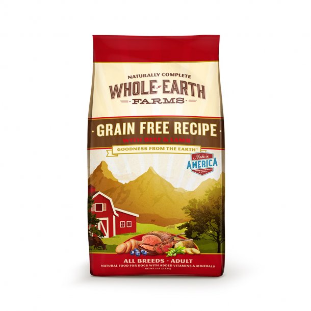 Whole Earth Grain Free Beef & Lamb