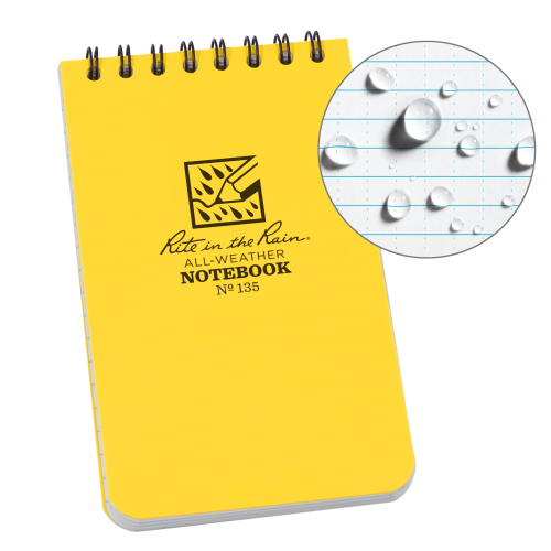Rite In The Rain 3x5 Notebook