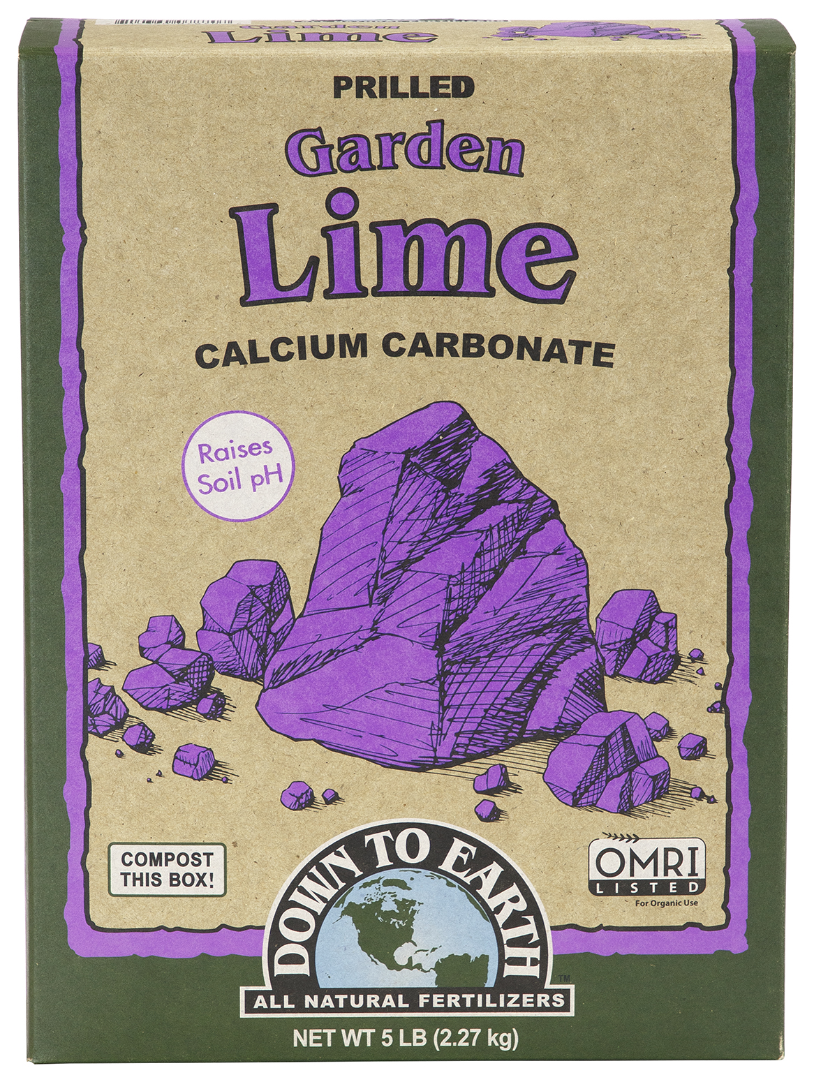 Garden Lime - Calcium Carbonate 5 lb.