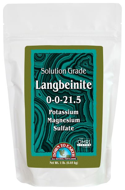 Solution Grade Langbeinite 0-0-21.5 1 lb.