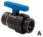 1/2 Single Union Ball Valve