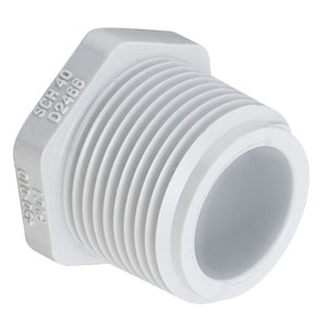 3" Mipt Sch 40 Pvc Plug