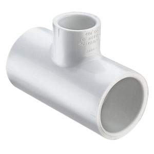 2" x 1/2" SXSXS S40 PVC TEE