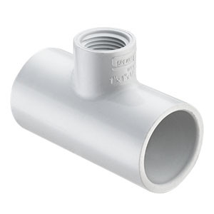 2 " x 1 1/4" SXSXF S40 PVC TEE