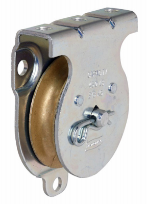 2" ZN Wall/Ceil Pulley