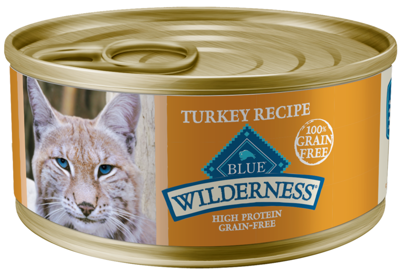 Buffalo Blue Wilderness Turkey Recipe Cat Food, 5.5 oz.