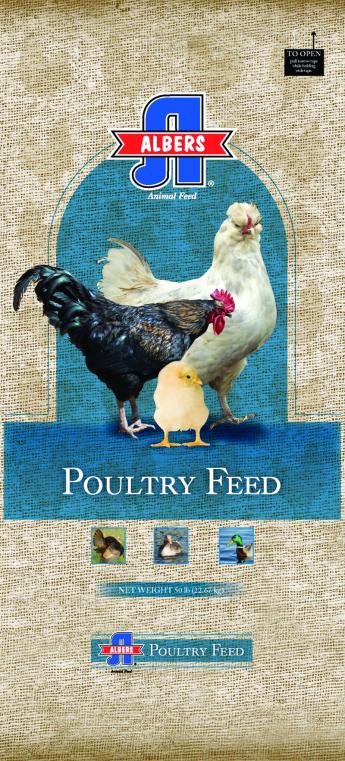 Albers All Purpose Poultry & Waterfowl 50 lb.