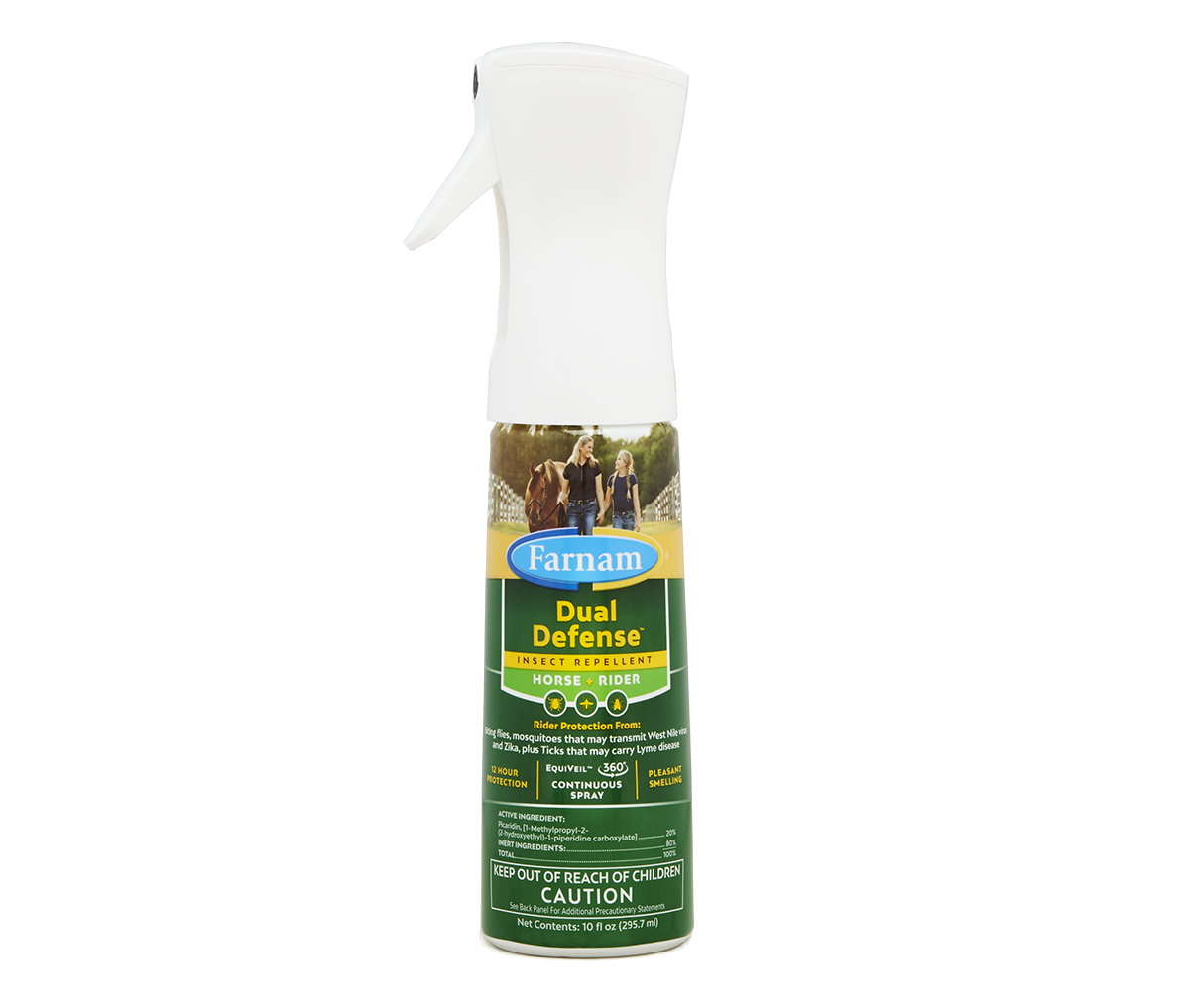 Farnam® Dual Defense™ Insect Repellent for Horse & Rider, 10 oz.