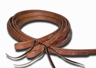 Buckaroo Leather Harness Leather 1/2" Split Reins