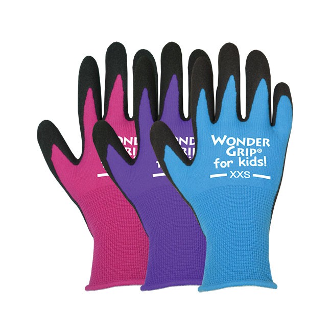 AMERRICAN GLOVE COMPANY KIDS WONDER GRIP DIPPED XS