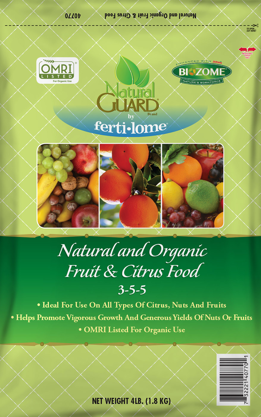 4LB Organic Fruit/Citrus Food