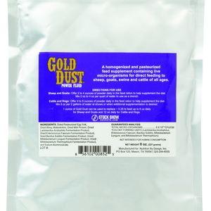 Stockshow Secrets Gold Dust Power 8 oz. Packet