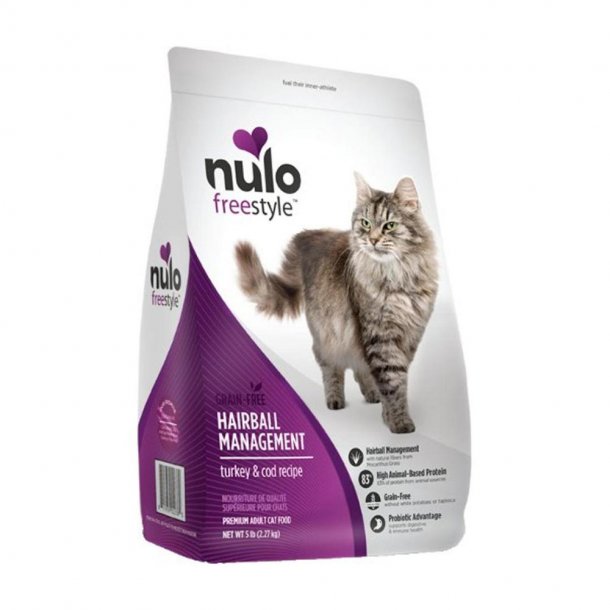 Nulo Grain Free Turkey Hairball Cat 5lb