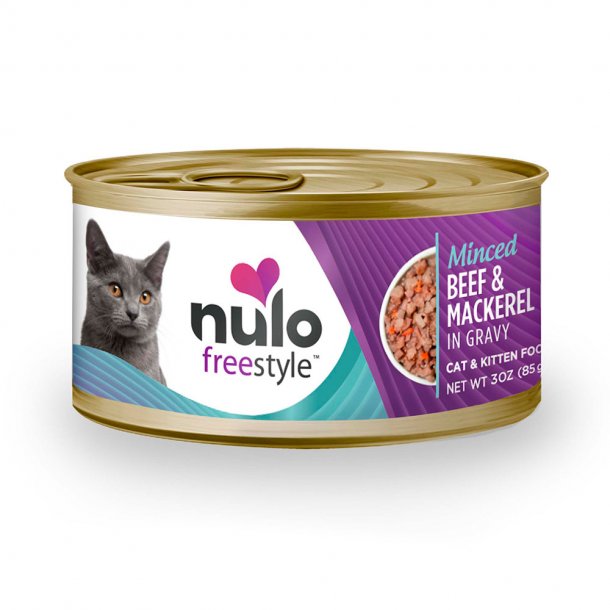 Nulo Minced Beef and Mackerel 3oz