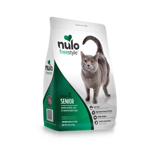 NULO GRAIN FREE SENIOR CAT 5LB