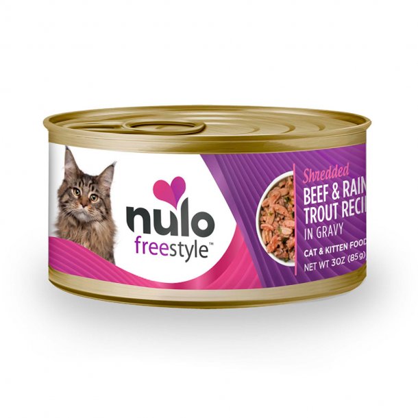 Nulo Shredded Beef & Trout 3oz