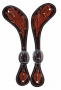 Pc Floral Spur Strap Choc Womens