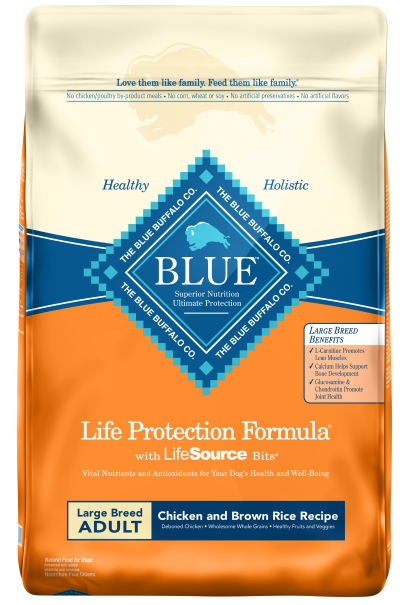 Blue Buffalo Large Breed Chicken and Rice 30 lb