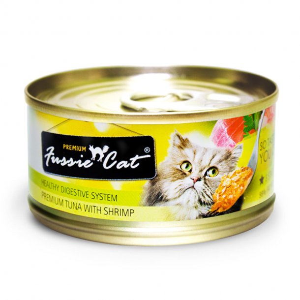 Fussie Cat Grain Free Tuna and Shrimp 2.8oz