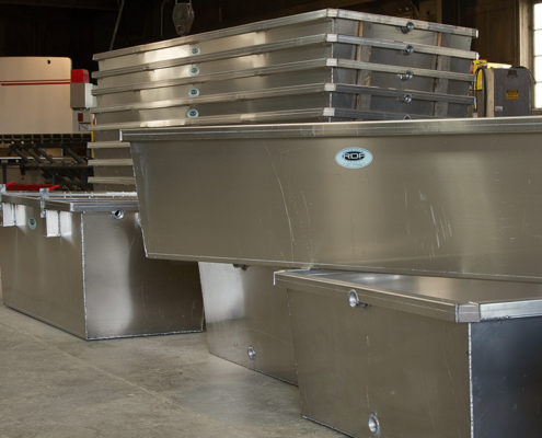 RDF Aluminum Stock Tank 2' x 2' x 4' 85 gal.