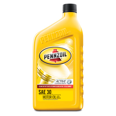 Pennzoil SAE30 Motor Oil, Qt.