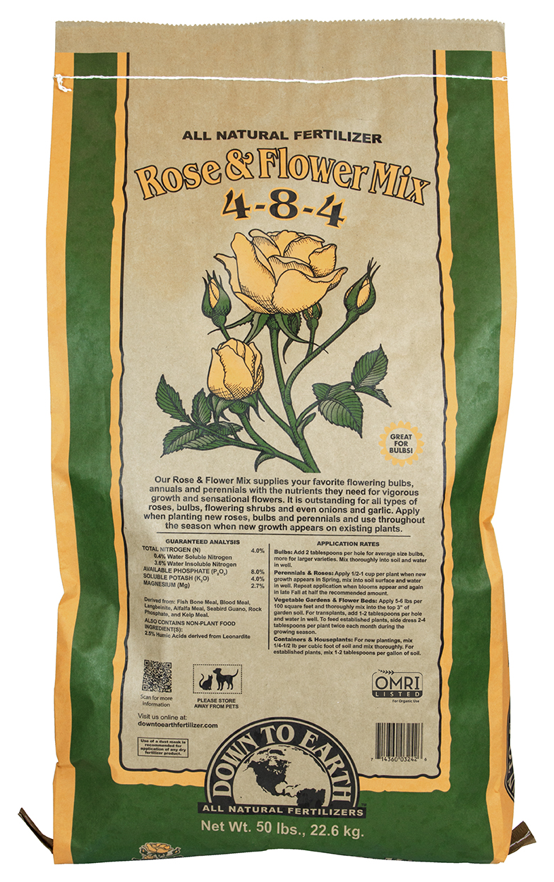 Down To Earth Rose & Flower Mix 50 lb.