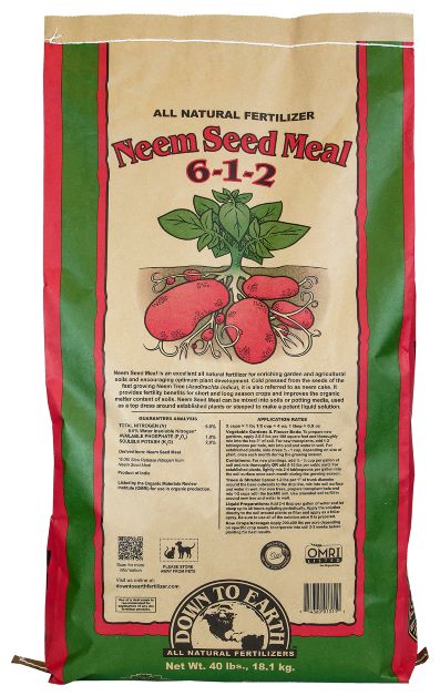 Down To Earth Neem Seed Meal 40 lb.