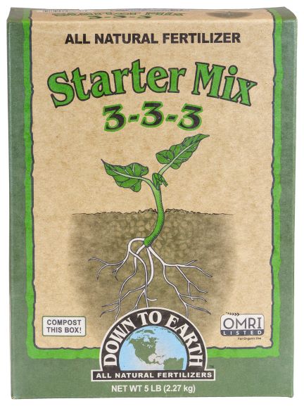 Down To Earth Starter Mix 5 lb.