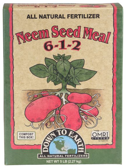 Down To Earth Neem Seed Meal 5 lb.