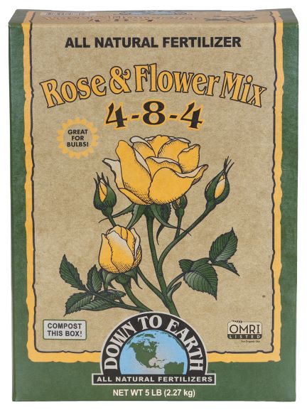 DOWN TO EARTH ROSE & FLOWER MIX 5 LB.
