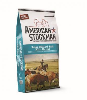 American Stockman® Solar Milled Salt, Kiln Dried 50 lb.